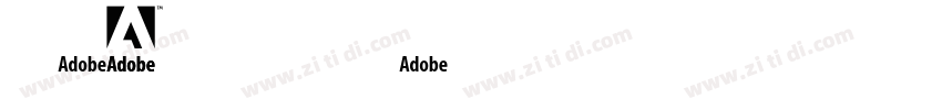 Adobe 黑体StdR 常规字体转换